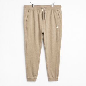 NWT Asics Sunday Sana Fleece Tan Jogger Mens 3XL